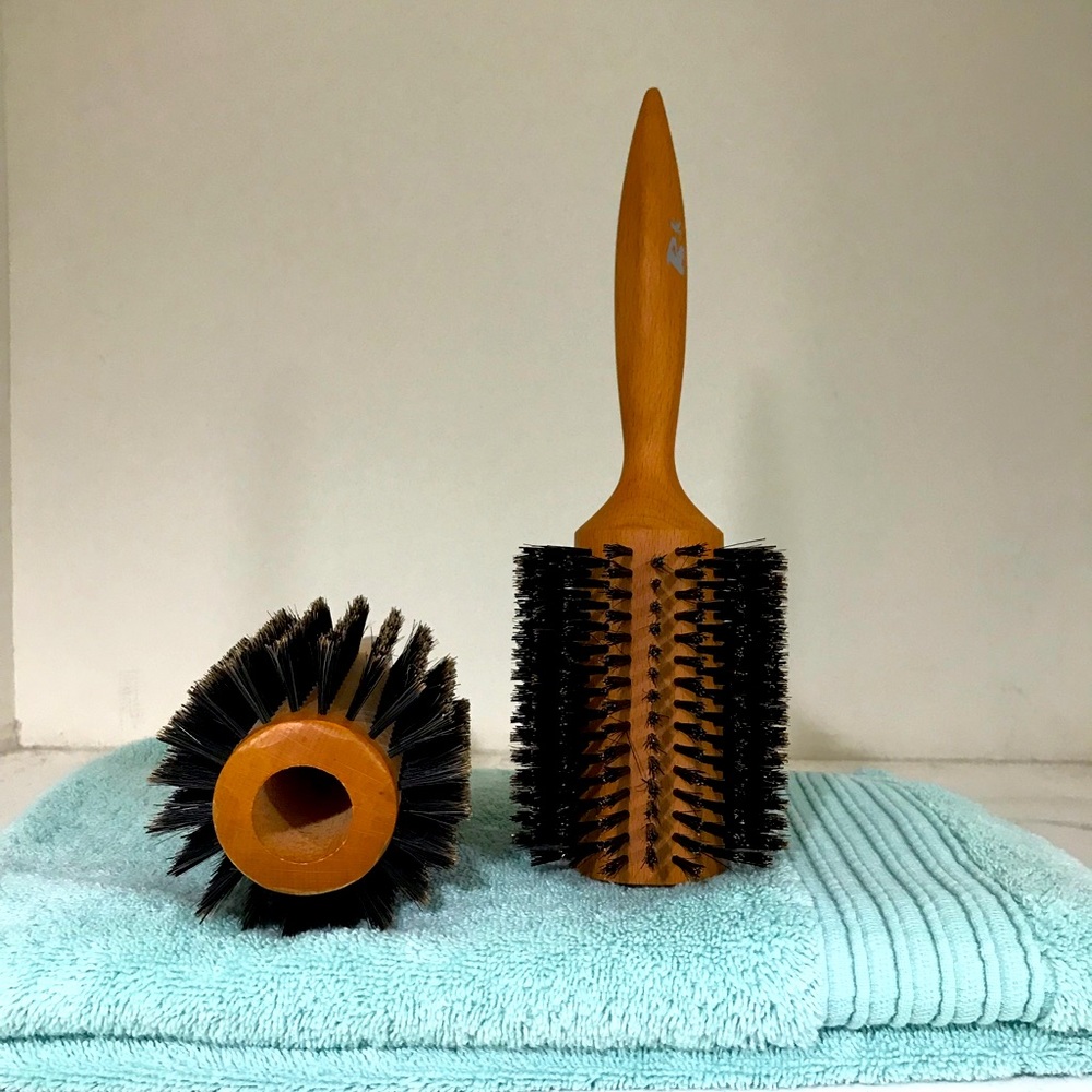 Large Pure Bristle Barrel Brush  barrel  brush